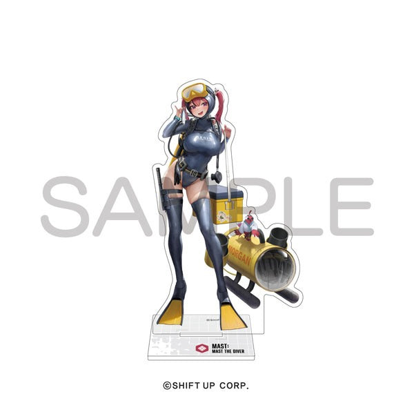 Goddess of Victory: Nikke acrylic stand Mast: Mast the Diver