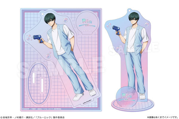 Blue Lock Aurora acrylic figure Ver. Soap bubbles 02 Rin Itoshi