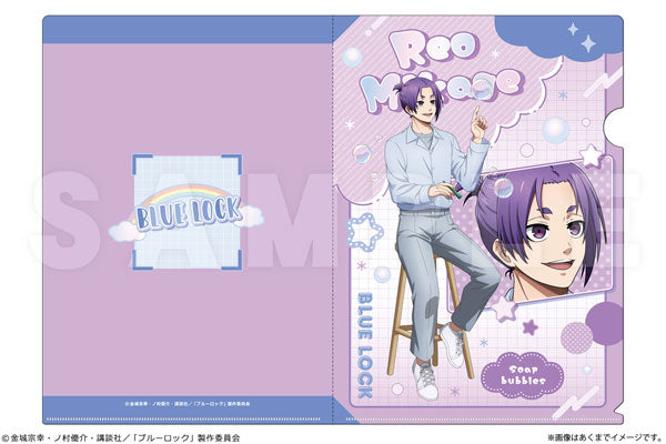 Blue Lock A4 clear file Ver. Soap bubbles 05 Reio Mikage