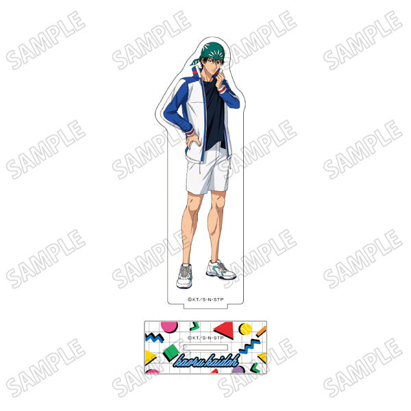 신 테니스의 왕자님 그림이 그려진 BIG 아크릴 스탠드【겨울 트레이닝 Ver.】①海堂 薫