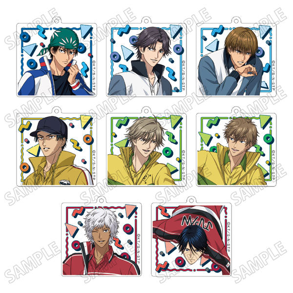 신 테니스의 왕자님 그림이 그려진 아크릴 열쇠고리 컬렉션【겨울 트레이닝 Ver.】8개입 BOX