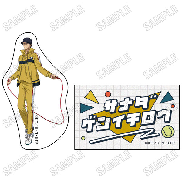 新テニスの王子様 描き下ろしステッカーセット【冬のトレーニング Ver.】 ④真田弦一郎