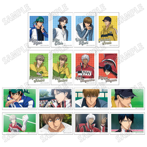 신 테니스의 왕자님 그림이 그려진 미니 포토카드 컬렉션【겨울 트레이닝 Ver.】8개입BOX