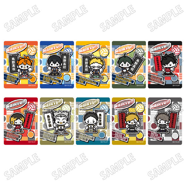ハイキュー!! ミニキャラクリアカードコレクション【のぼり Ver.】 10個入BOX