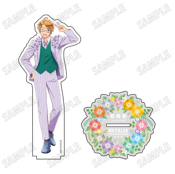 ヘタリア World★Stars 描き下ろしBIGアクリルスタンド【フラワーパレード Ver.】 ④アメリカ