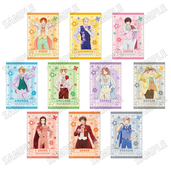 義呆利 World★Stars 일러스트 카드 세트【플라워 퍼레이드 Ver.