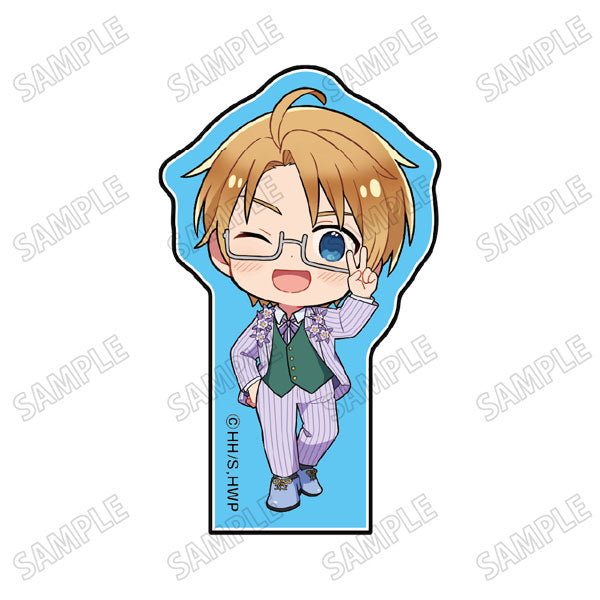 義呆利 World★Stars 미니 캐릭터 아크릴 블록【플라워 퍼레이드 Ver.】 ④ 미국