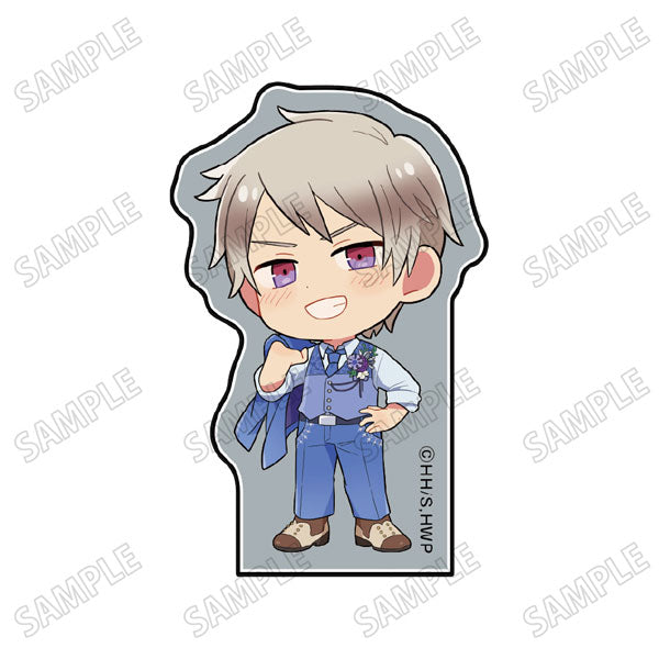 義呆利 World★Stars 미니 캐릭터 아크릴 블록【플라워 퍼레이드 Ver.】 ⑩ 프로이센