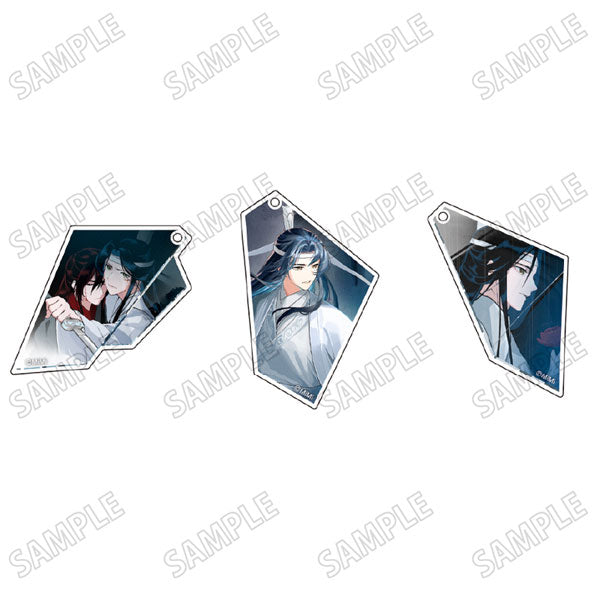 大河幻想ラジオドラマ「魔道祖師」 描き下ろし破片風アクリルキーホルダーセット【幻鏡 Ver.】 ②藍忘機