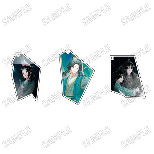 Grandmaster of Demonic Cultivation: Mo Dao Zu Shi Radio Drama - Painted shard-style acrylic keychain set [Genkagami Ver.