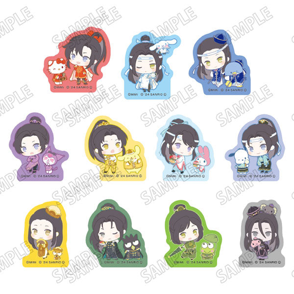 대하 판타지 라디오 드라마 「마도조시」×삼麗鷗角色 라메 아크릴 배지 컬렉션【미니 캐릭터 Ver.】11개입 BOX