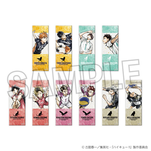 배구 소년!!! 트레이딩 롱캔 배지 격투‼10個入BOX!