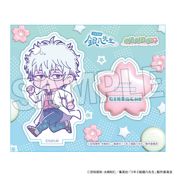 3 Years Z Gumi Ginpachi Sensei Acrylic Stand Plate Melon Pop☆ Sakata Ginpachi