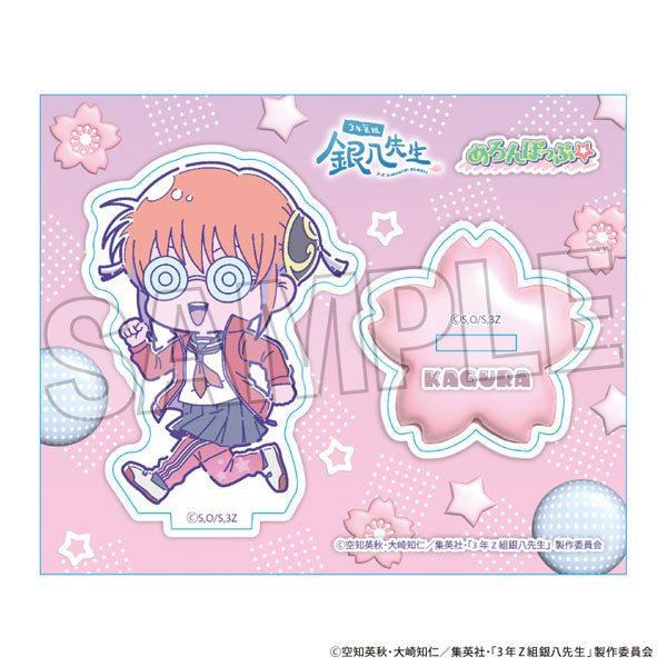 3 Years Z Gumi Ginpachi Sensei Acrylic Stand Plate Melon Pop☆ Kagura