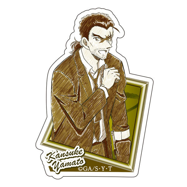 Detective Conan / Case Closed Pencil Art Sticker Collection Vol.2: Yamato Daisuke