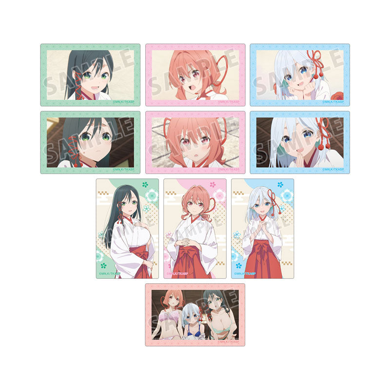 雨神先生的婚姻纽带交易卡贴纸,一盒 10 张。