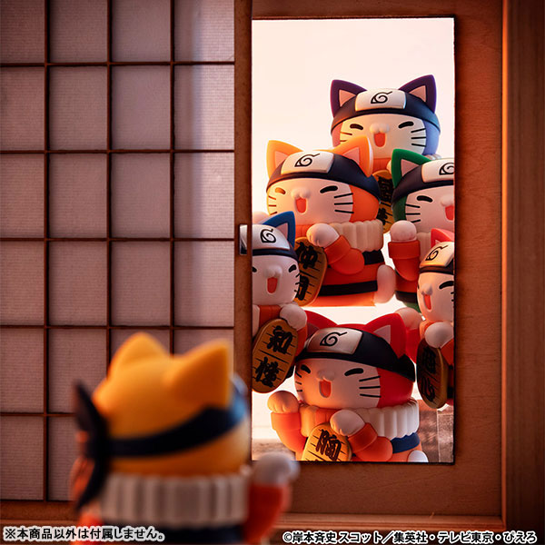 MEGA CAT PROJECT NARUTO - Nyaruto! 色彩缤纷☆萌萌哒 Neko FORTUNE 6 件装 BOX