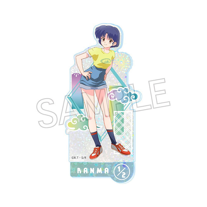 Ranma 1/2 Holographic Acrylic Stand - Akane Tendou