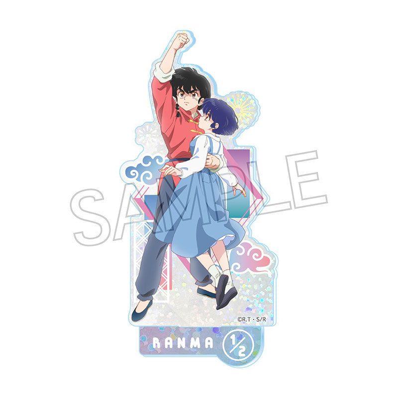 Ranma 1/2 Holographic Acrylic Stand - Ranma & Akane