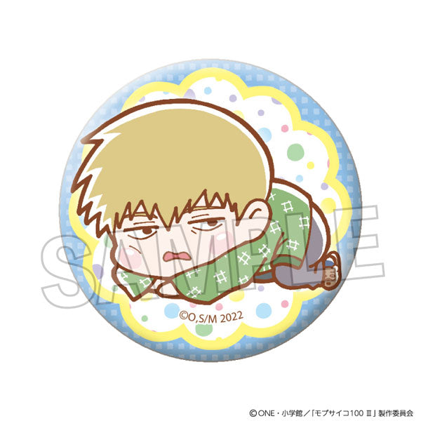 モブサイコ100 Ⅲ ぐーたらギラギラ缶バッジ 霊幻 新隆(ちゃんちゃんこ)