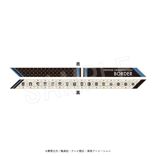 월드트리거 리본 스카프