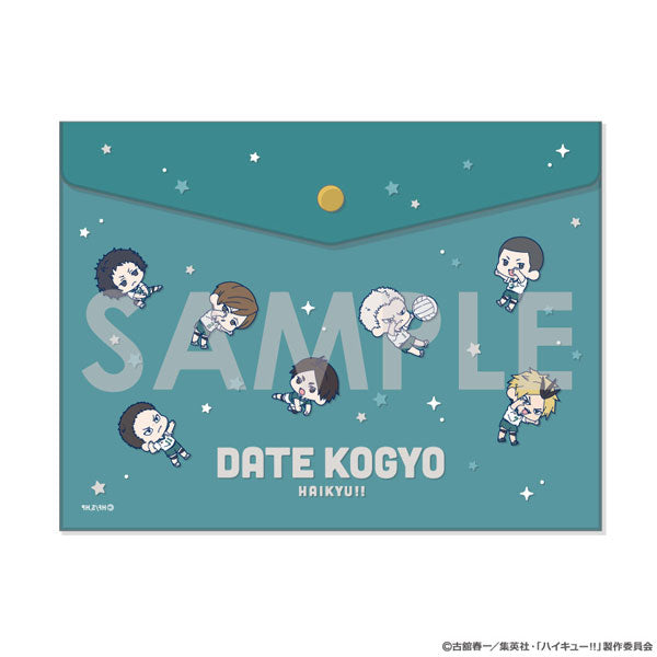 하이큐!!! 와~와~와! 플랫 케이스 4.다테산업