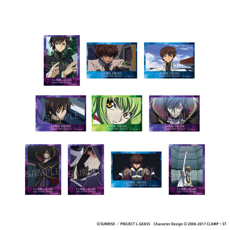 Code Geass Lelouch of the Rebellion Trading Holostickers Vol.2 BOX1 10盒装