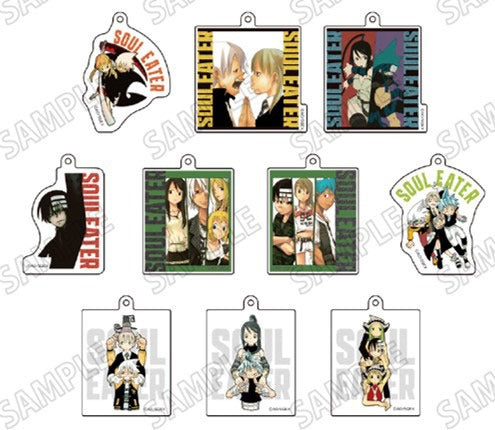 Soul Eater Acrylic Keychain Collection 10 pieces in a box – viviON