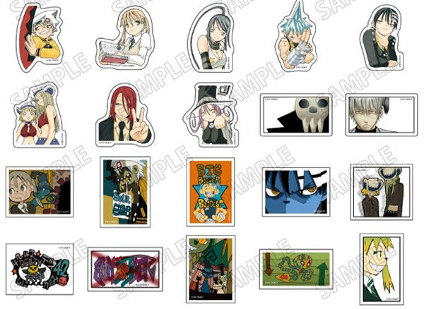 Soul Eater Sticker Collection, Box of 10