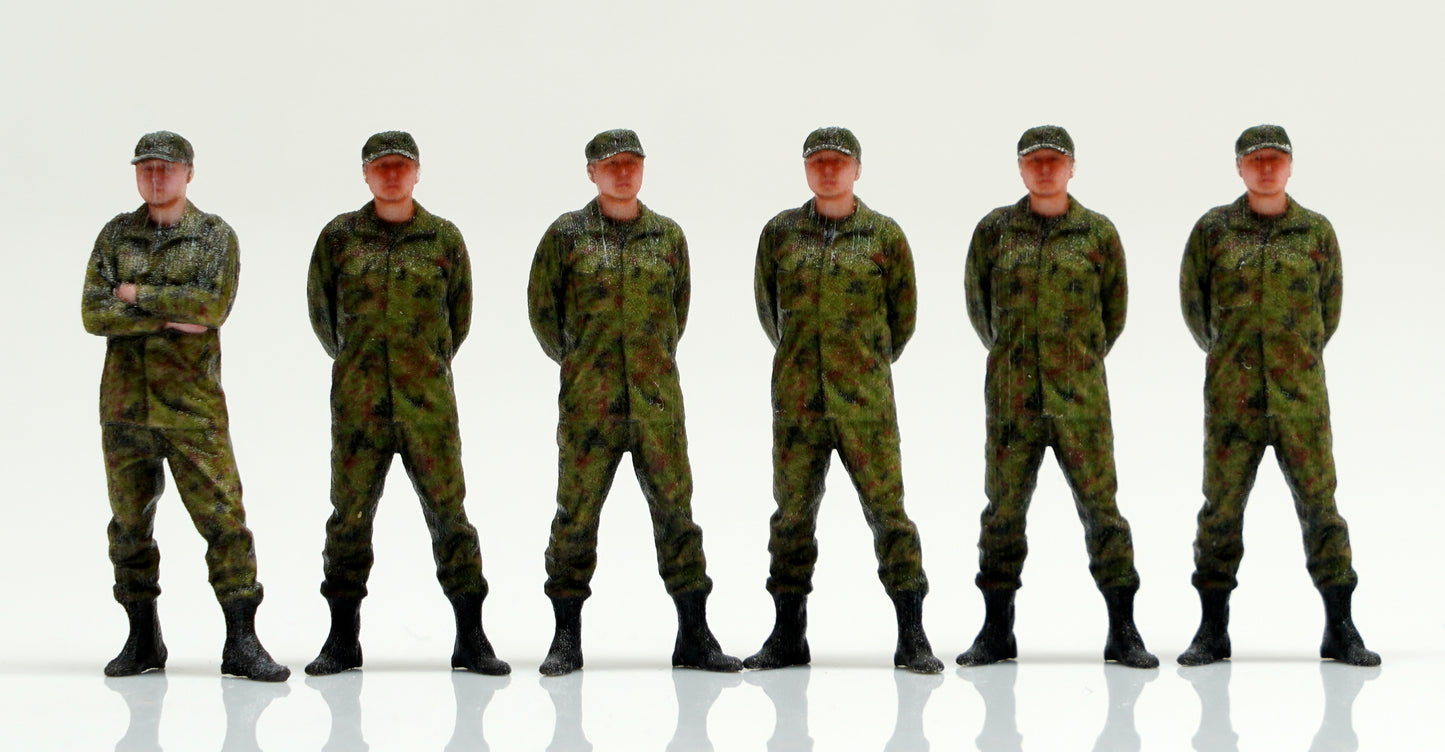 기동경찰 패트레이버 1/60스케일 육상자위대 6종 세트