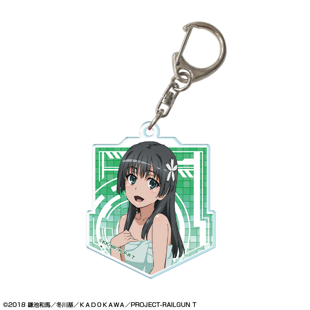 A Certain Scientific RailgunT Acrylic keychain design 04 (Saten Ruiko)