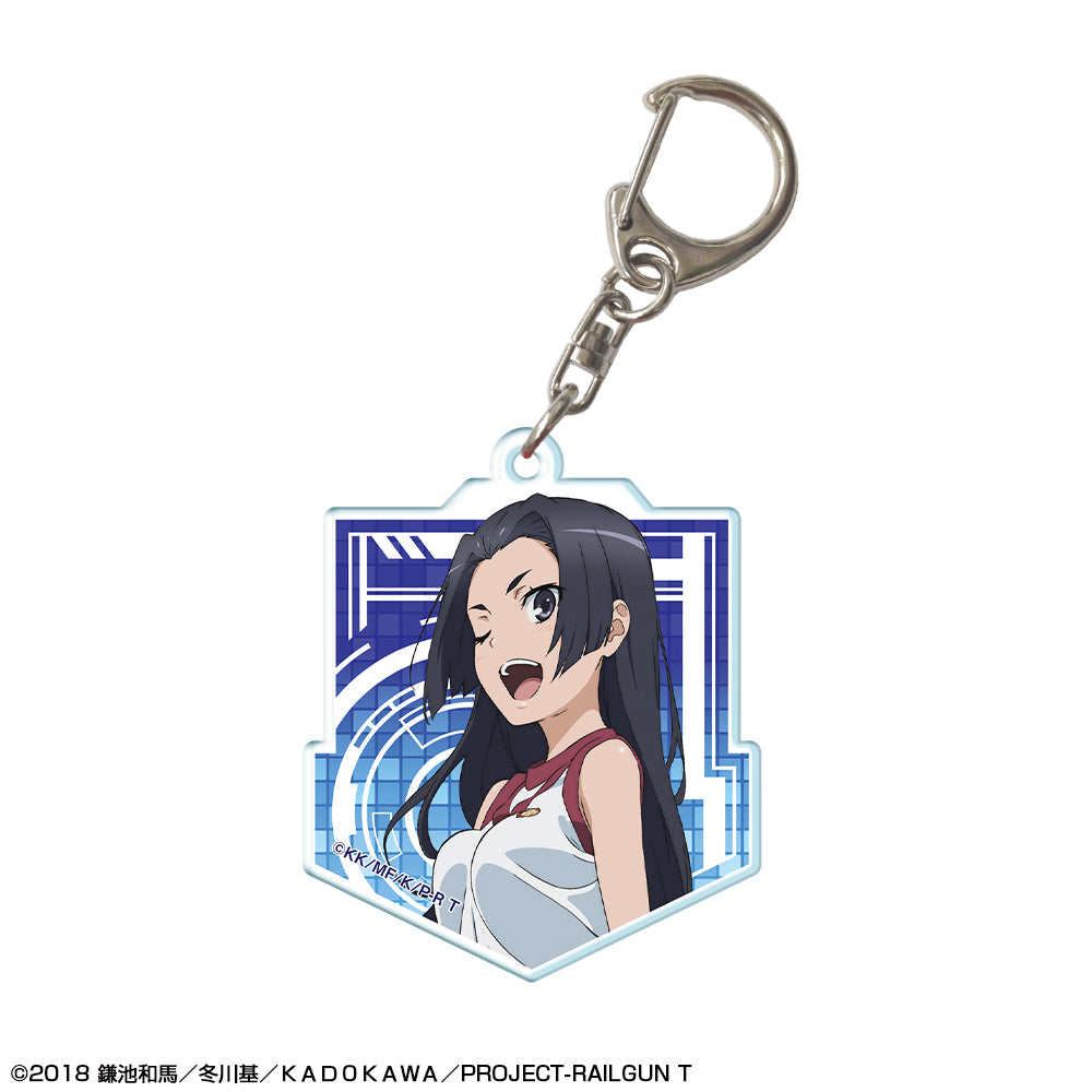 A Certain Scientific RailgunT Acrylic key chain design 06 (Kouko Mitsuko)