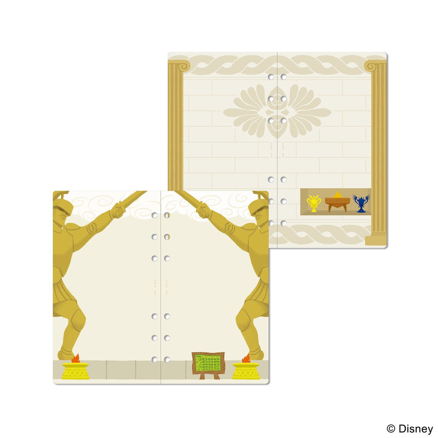 Kingdom Hearts / Stationery Refill Notebook Olympus Coliseum