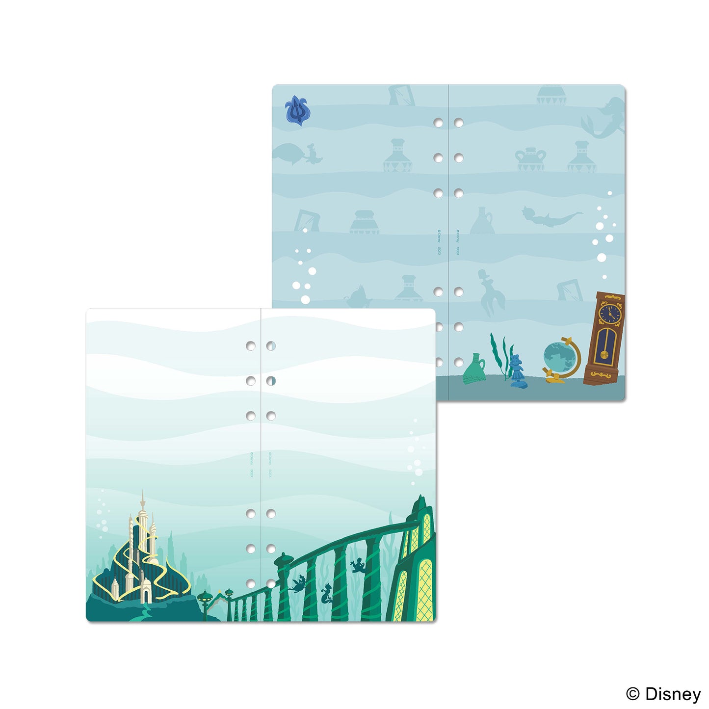 Kingdom Hearts / Stationery Refill Notebook Atlantica