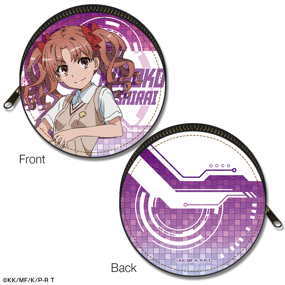 A Certain Scientific RailgunT Marutto Leather Case Design 02 (Kuroko Shirai)
