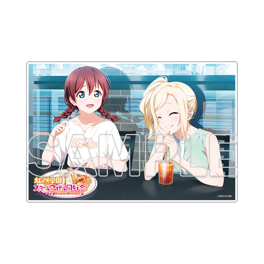 LoveLive!虹咲学园学园偶像同好会 迷你亚克力板 Ai & Emma