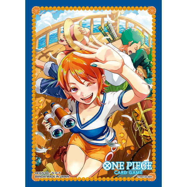 ONE PIECE カードゲーム オフィシャルカードスリーブ8 C：ナミ – viviON BLUE