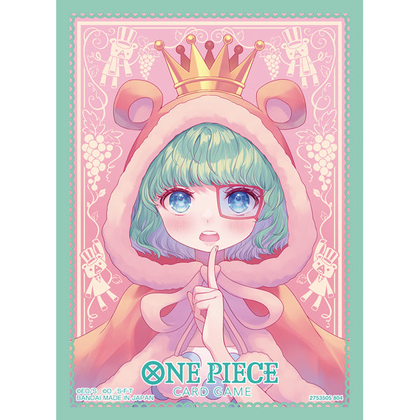 ONE Piece Card Game Official Card Sleeve 9 C : Sugar viviON BLUE ONE Piece Card Game Official Card Sleeve 9 C : Sugar viviON BLUE