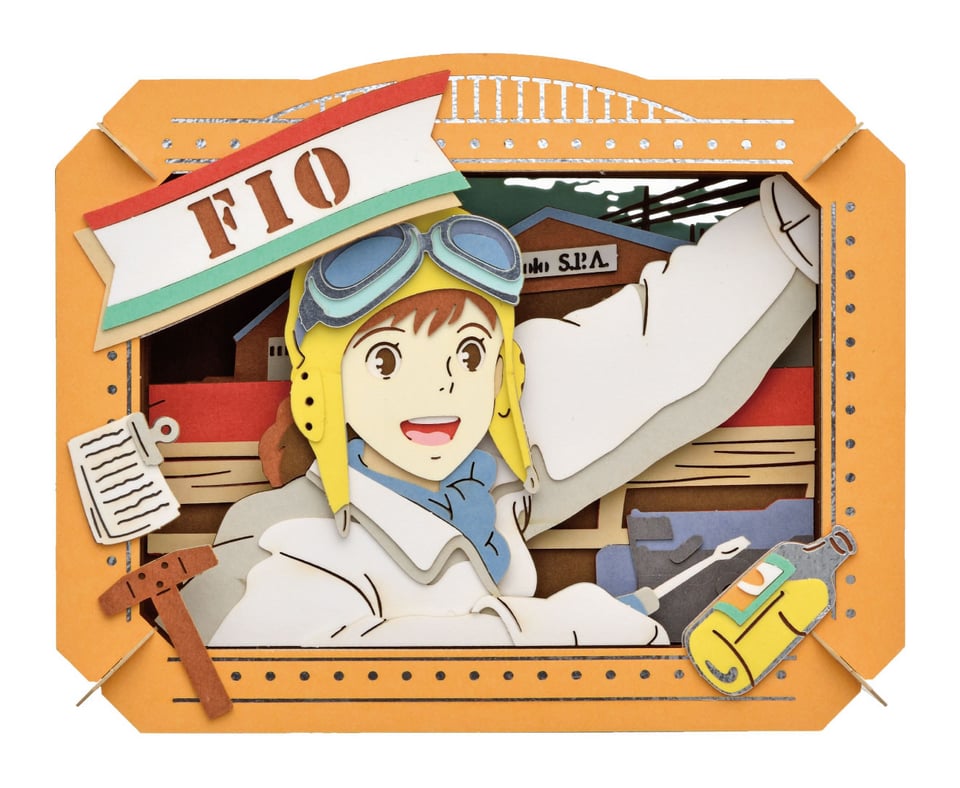 PAPER THEATER 붉은 돼지 피오 PT-331