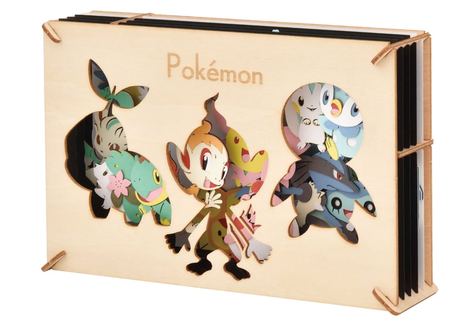 PAPER THEATER wood style Pokemon of the Shingo region PT-WL15