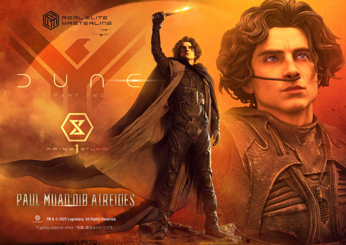 Real Elite Masterline Dune Planet of the Sand Part 2 Paul Atreides Ultimate Edition