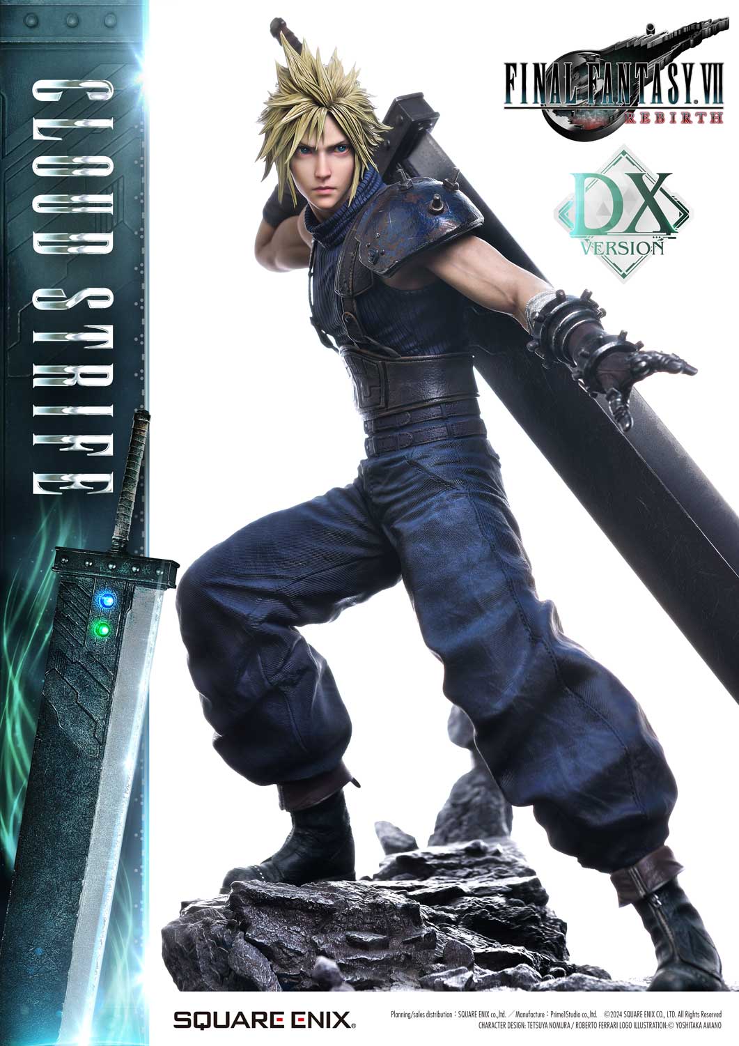 Square Enix Masterline Final Fantasy 7 Rebirth 1/4 比例 Cloud Strife DX Ver.