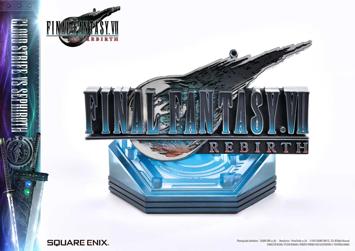 Square Enix Masterline Final Fantasy 7 Rebirth 1/4 Scale Cloud Strife vs Sephiroth
