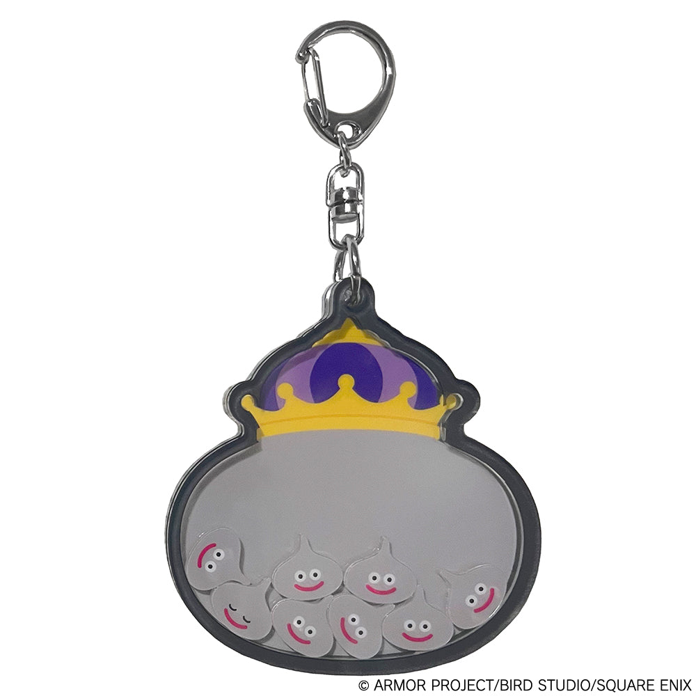 Smile Slime Shaker Keychain Metal King & Metal Slime