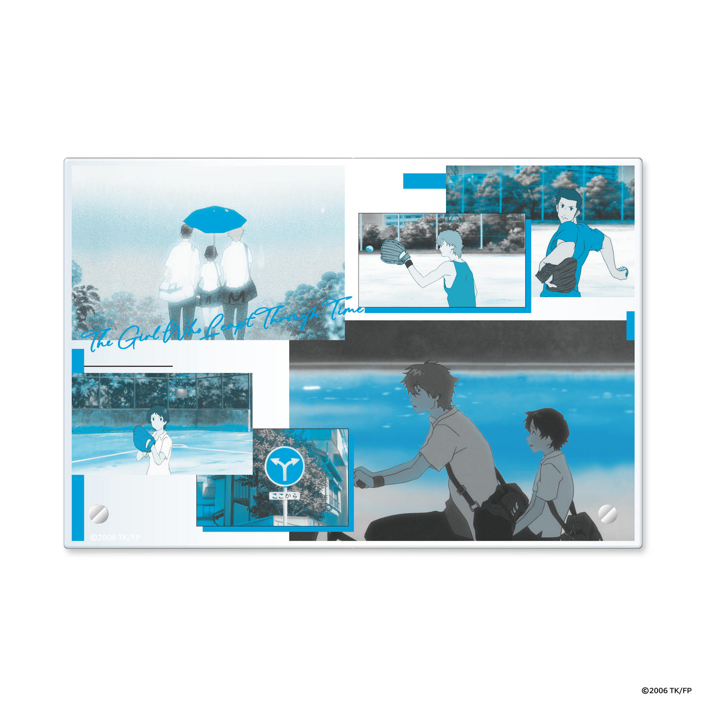 「Studio Chizu” Acrylic plate 2. The Girl Who Leapt Through Time