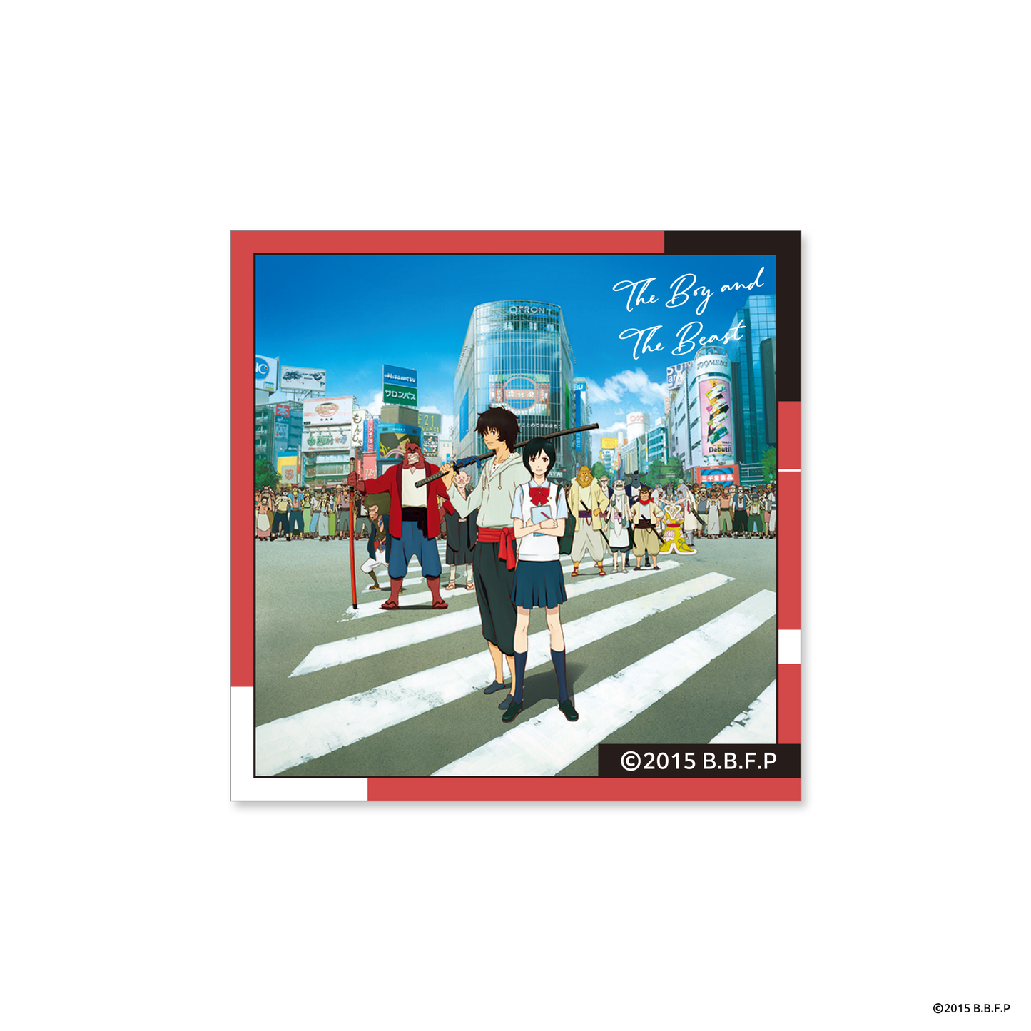 「Studio Chizu” Acrylic sticker 5. Monster child