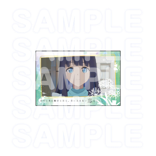 TVアニメ『透明な夜に駆ける君と、目に見えない恋をした。』トレーディングコレクションカード(場面写 正面顔ver.)