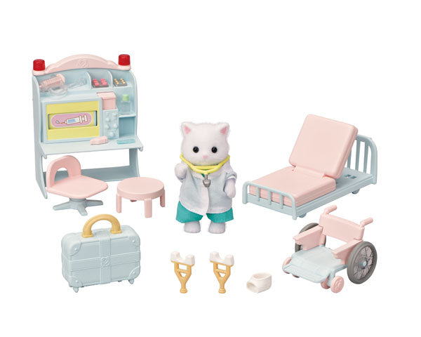 Sylvanian Let's make a new diagnosis! Easy Doctor Set H-17