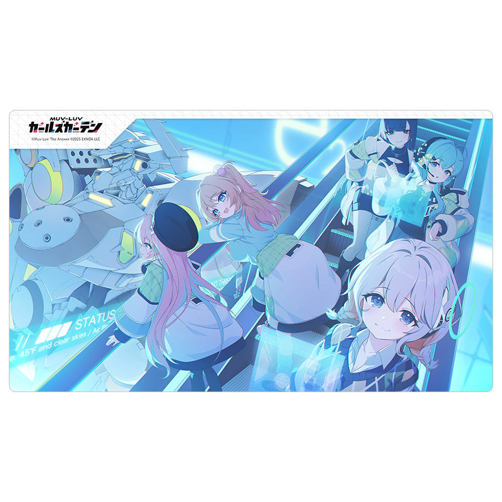 Muv-Luv Girls Garden Rubber mat (Treble Quintet)