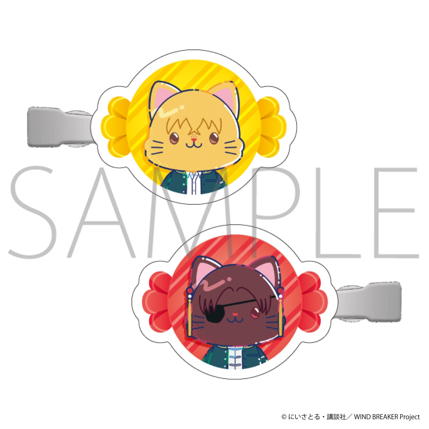 Wind Breaker withCAT illustration Ver. Bangs clip Akihiko Urui/Junhi Sumo